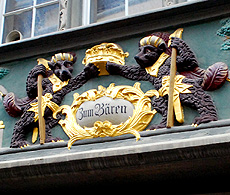 Zum Baren bears in St Gallen photo