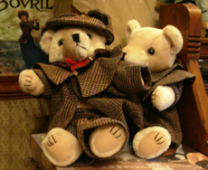 Sherlock Holmes Bear 221b