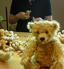 Steiff Teddy Bear in the Factory photo
